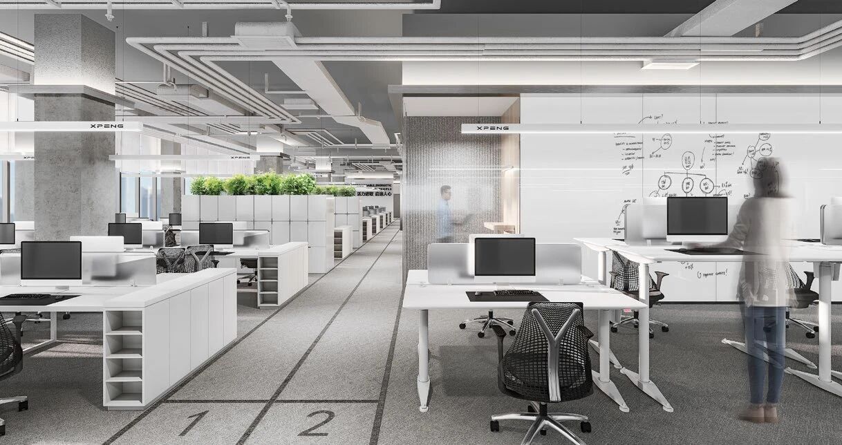 小鹏汽车新总部丨中国广州丨建筑事务所孙伟团队,华阳国际-34