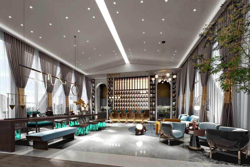 新疆海智装饰综合办公展厅丨中国新疆-7