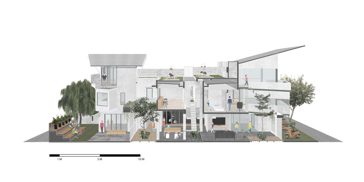 生长住宅 · 鲁马·格邦的互动生活空间-57