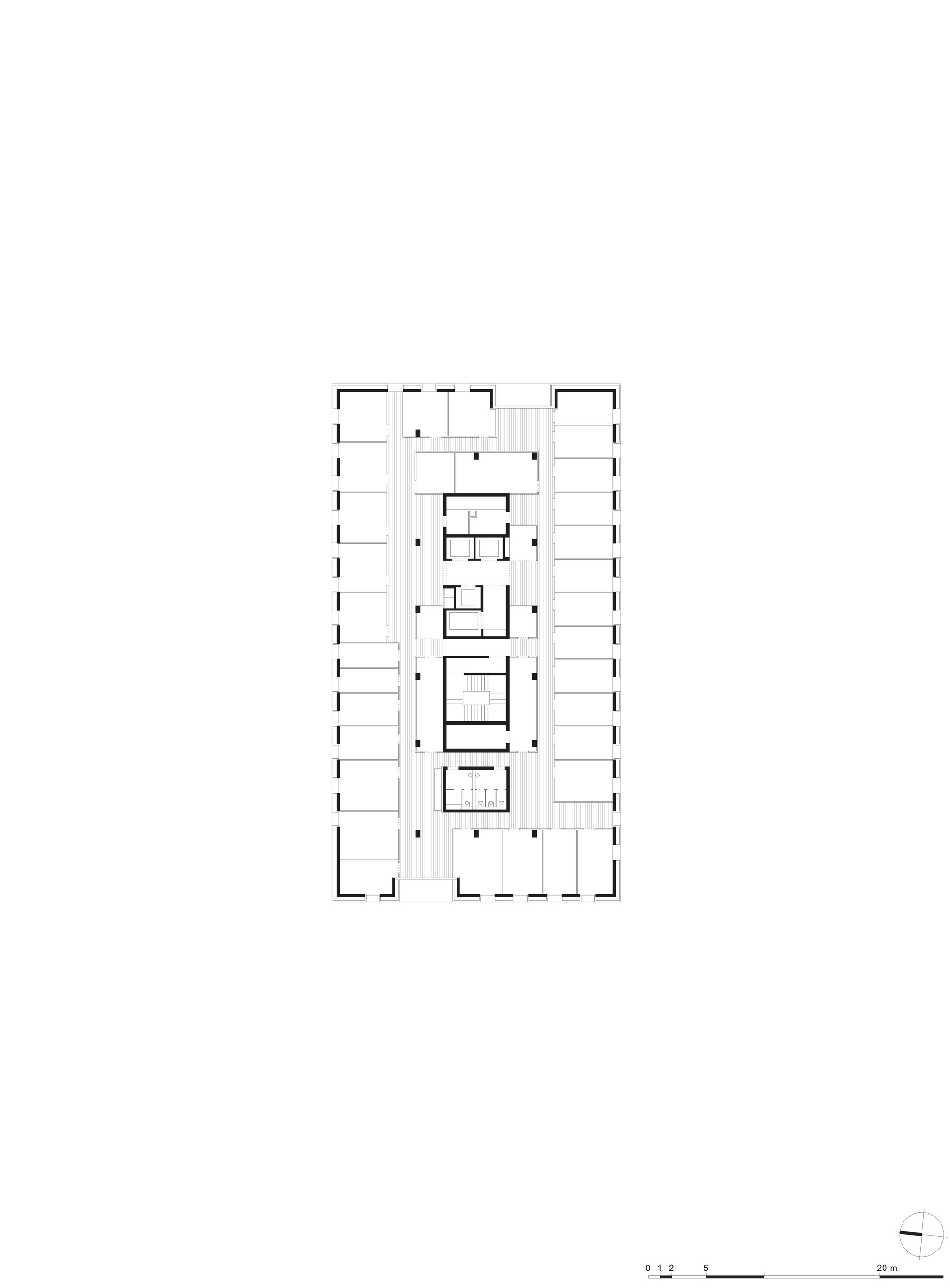 New High-Rise-Block Böblingen District Hospital / Baumschlager Eberle Architekten-37