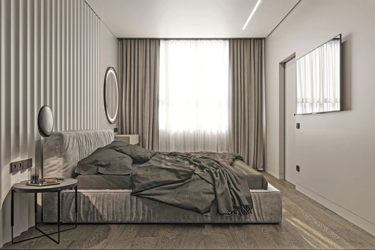 Ivan Honcharenko 打造 100㎡高级灰空间，简约而细腻-39