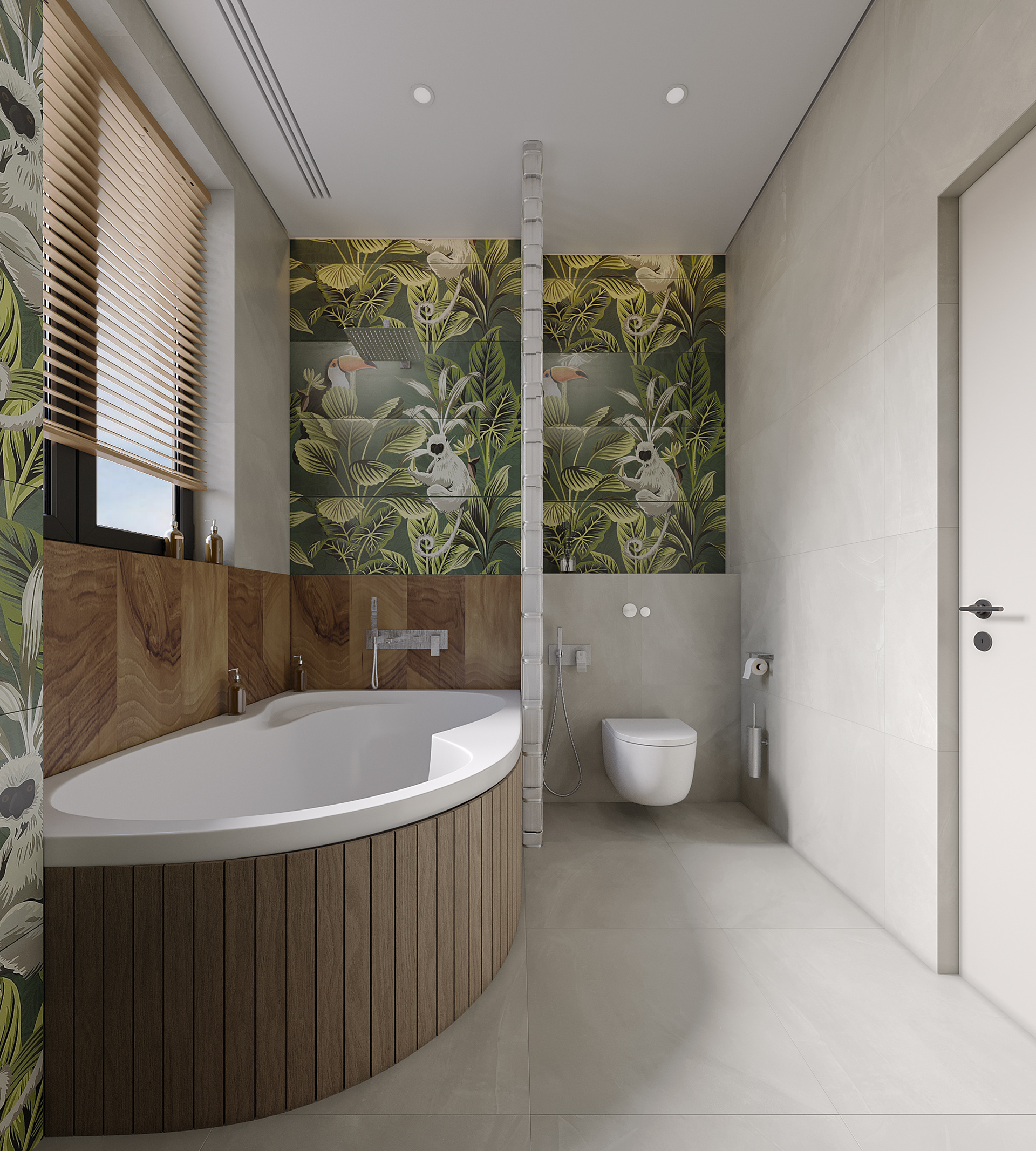 Friday Club 160平房屋可视化设计-40