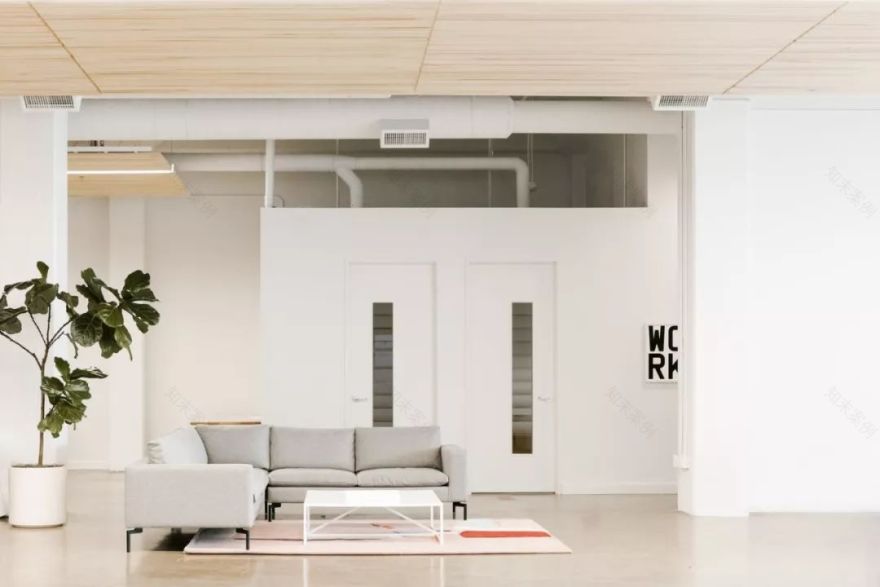 波特兰现代办公空间,简约宁静的创意摇篮-14