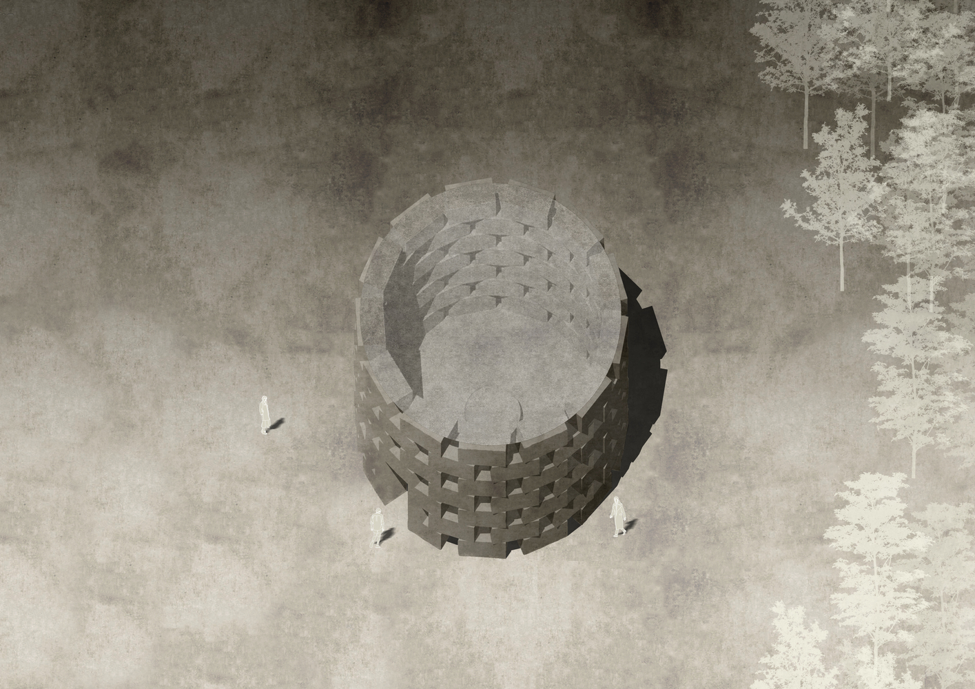 德国村庄自给自足能源的临时性庆典馆-25