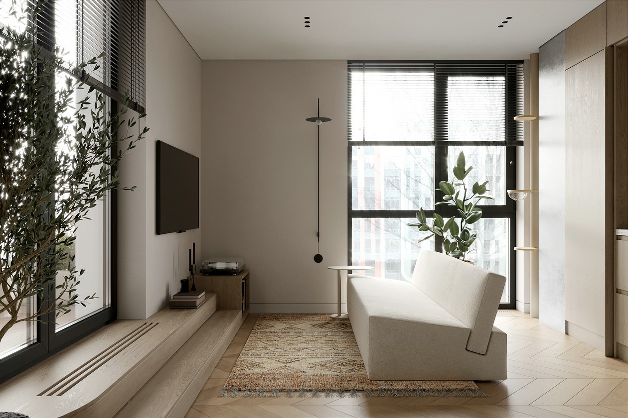 86㎡小空间公寓设计-6