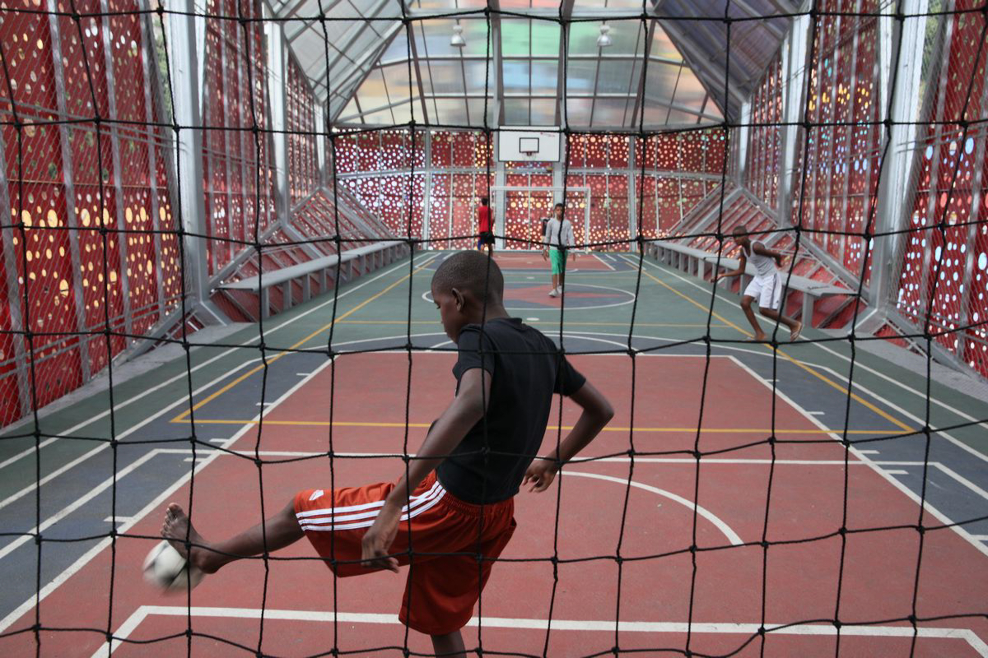 Multiprogram Ship, Vertical System of Sports and Cultural Platforms / Alejandro Haiek / LAB PRO FAB-19