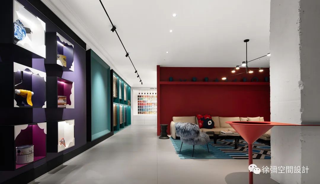 本杰明摩尔涂料展厅 · 色彩沉浸式体验空间丨徐彌空間設計工作室-9
