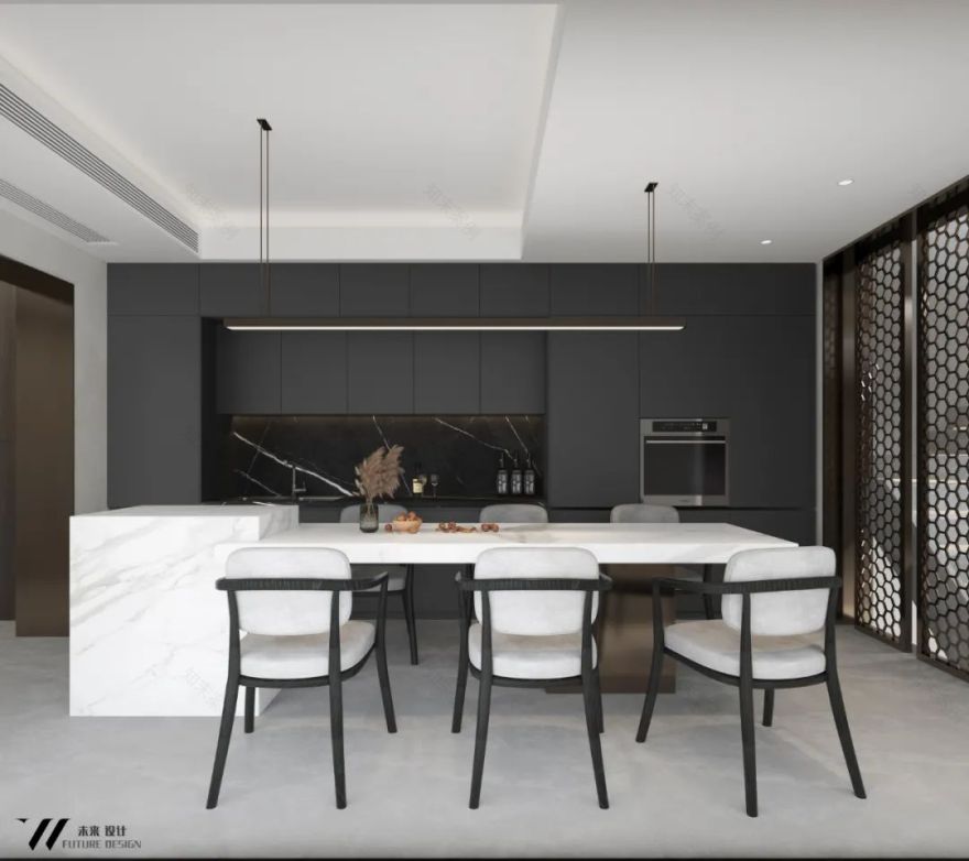 新中式美学 | 龙岩建发首院 380㎡全案设计-26