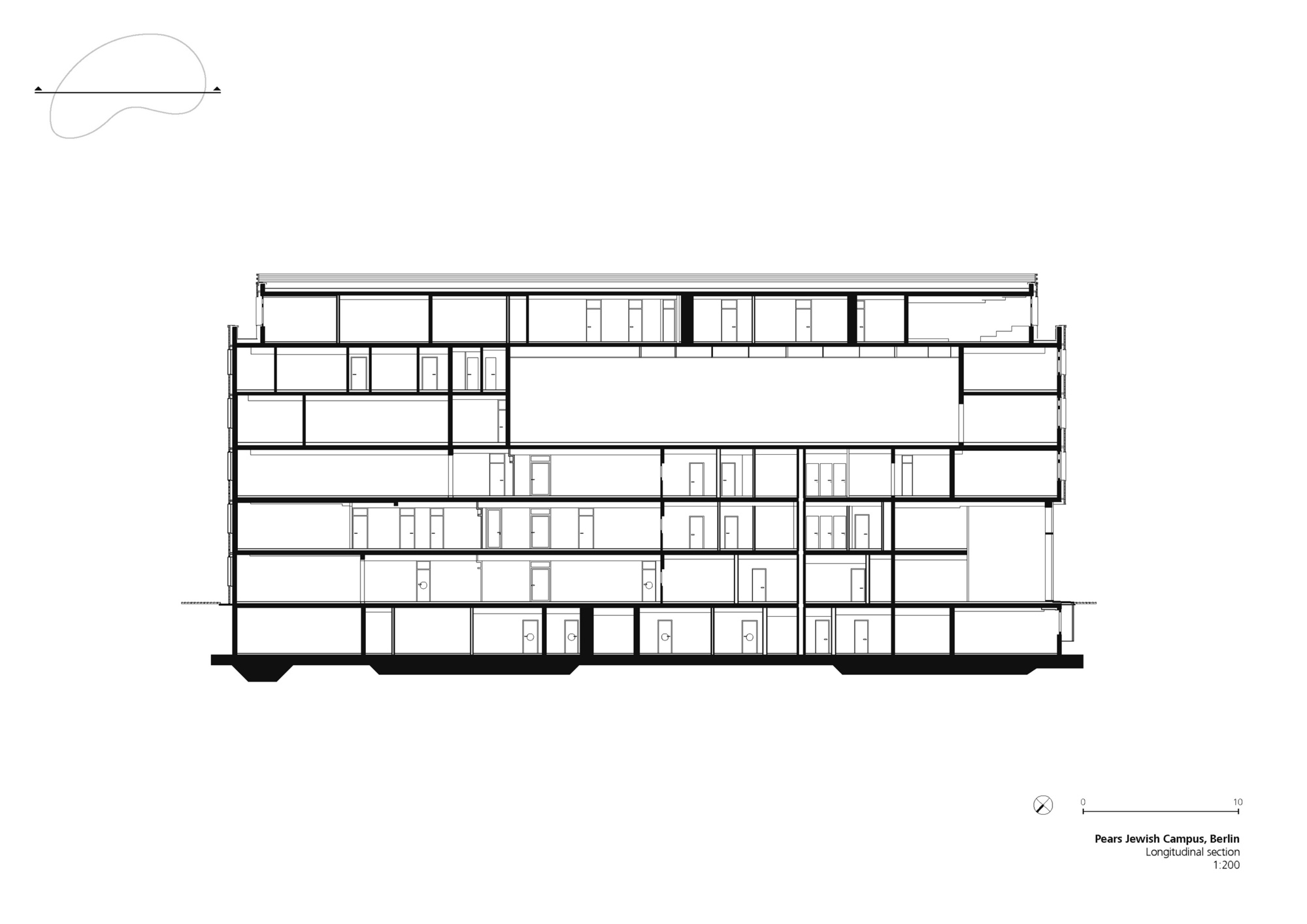 皮尔斯犹太校园丨德国柏林丨Tchoban Voss Architekten-42