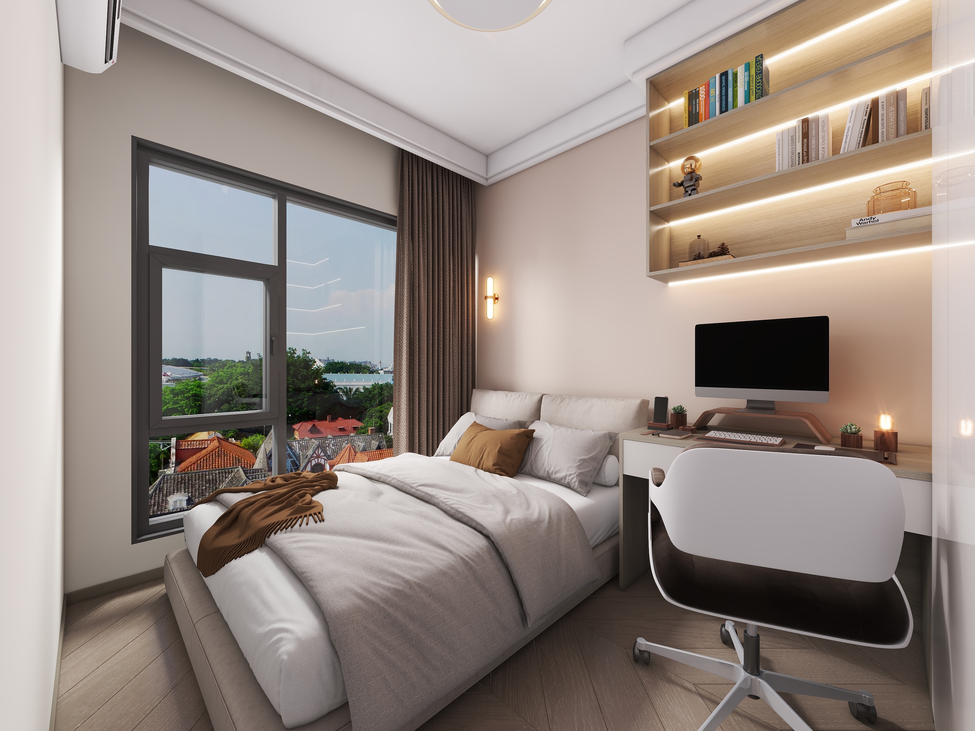 四川成都香瑞楠府（95平方现代简约三居室）-53