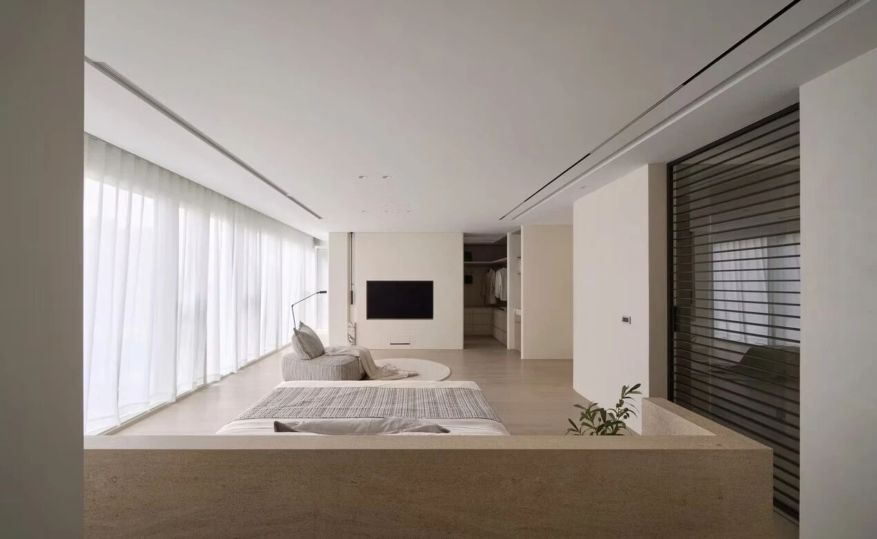 以大地色系与极简语言,构筑155平弹性功能丨中国台中丨新橙设计-53