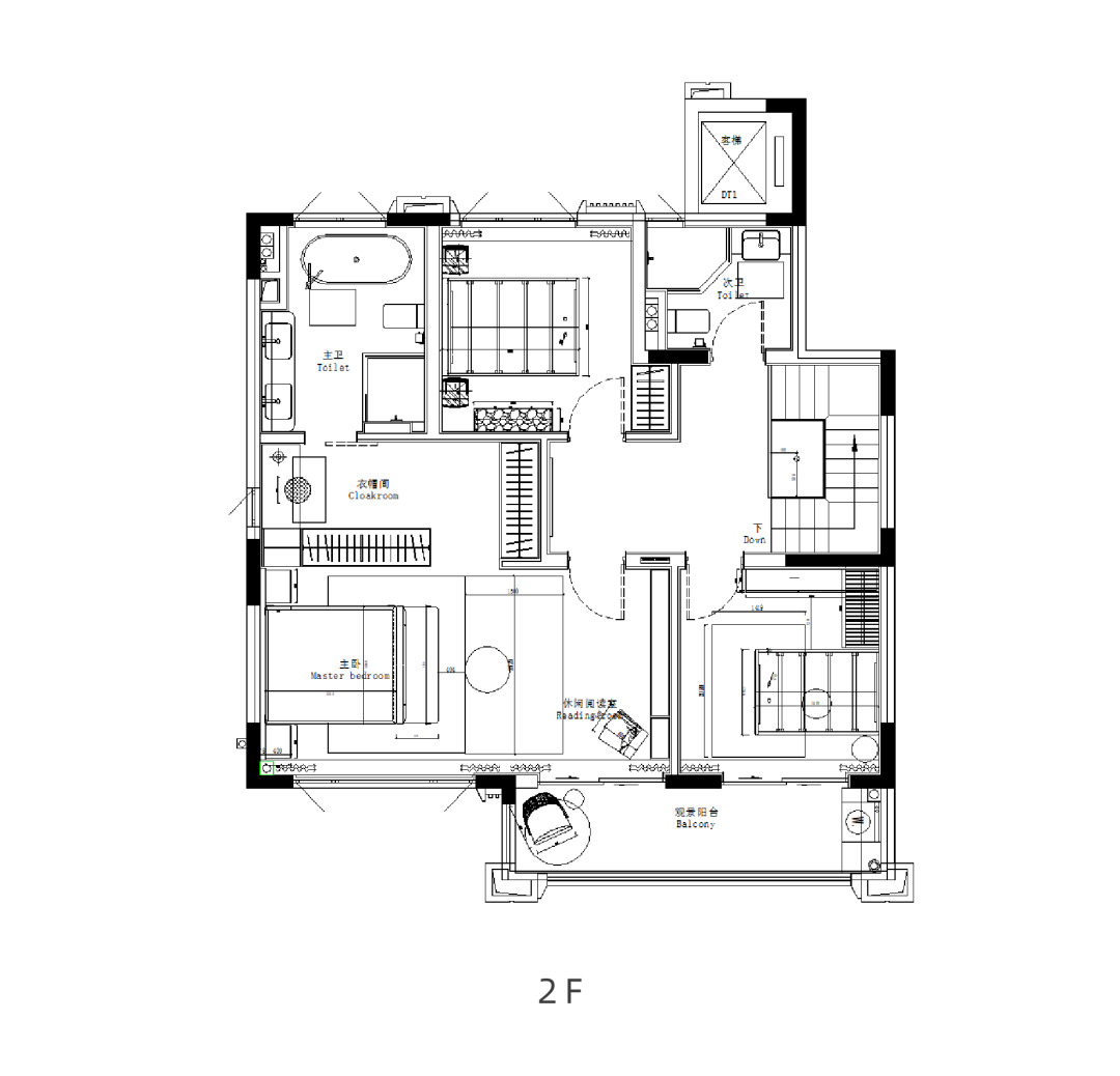 佛山大华·紫樾府叠墅下叠样板间丨中国广东丨元禾大千(软装),羽果设计(硬装)-51