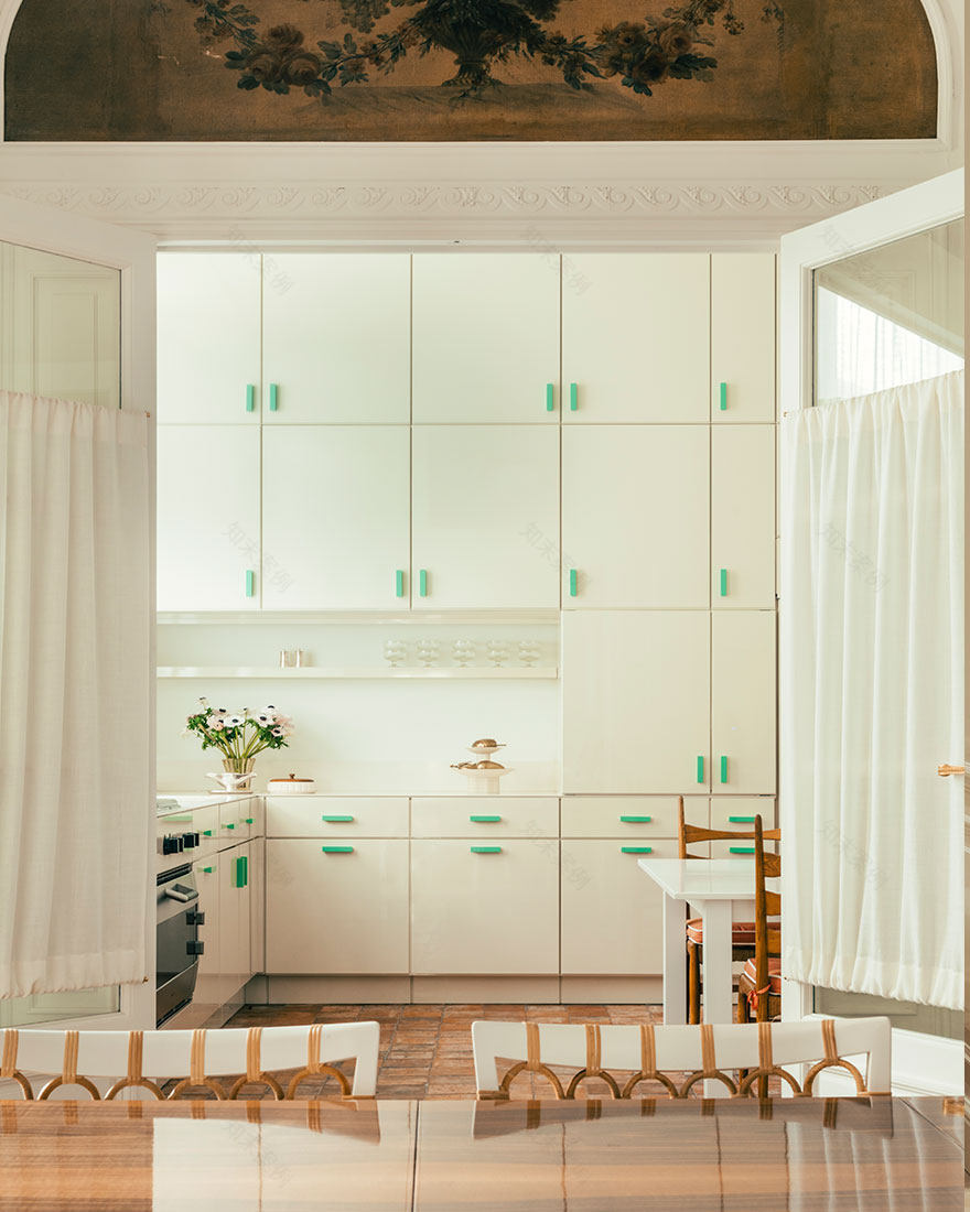 巴黎公寓室内设计丨法国巴黎丨Fabrizio Casiraghi-10