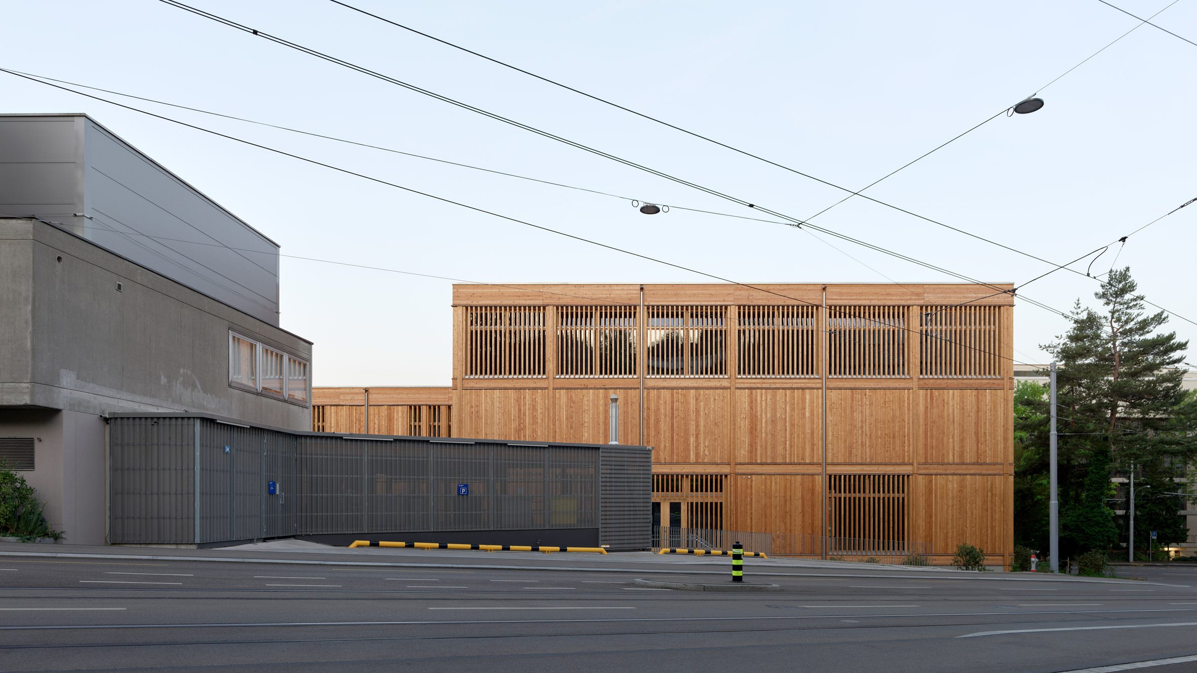 Itten+Brechbühl creates demountable timber sports hall for University of Zurich-0