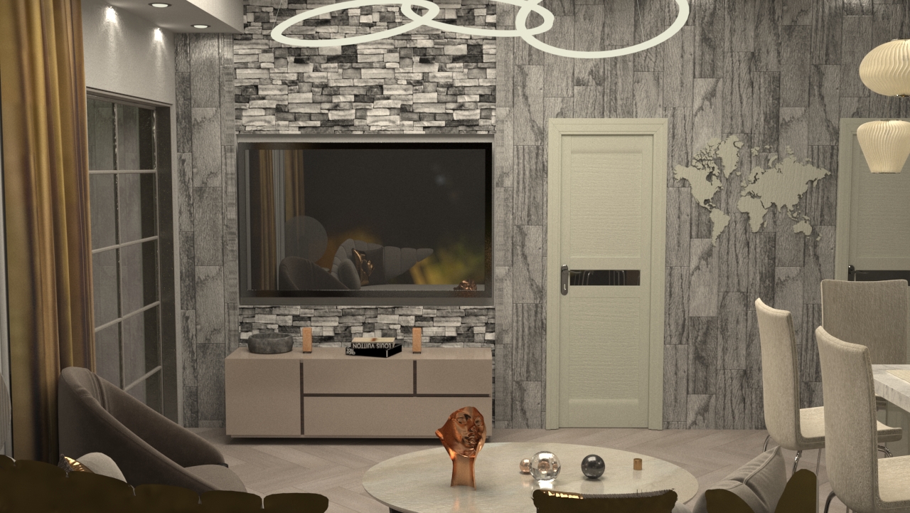 Livingroom and Kitchenette-5