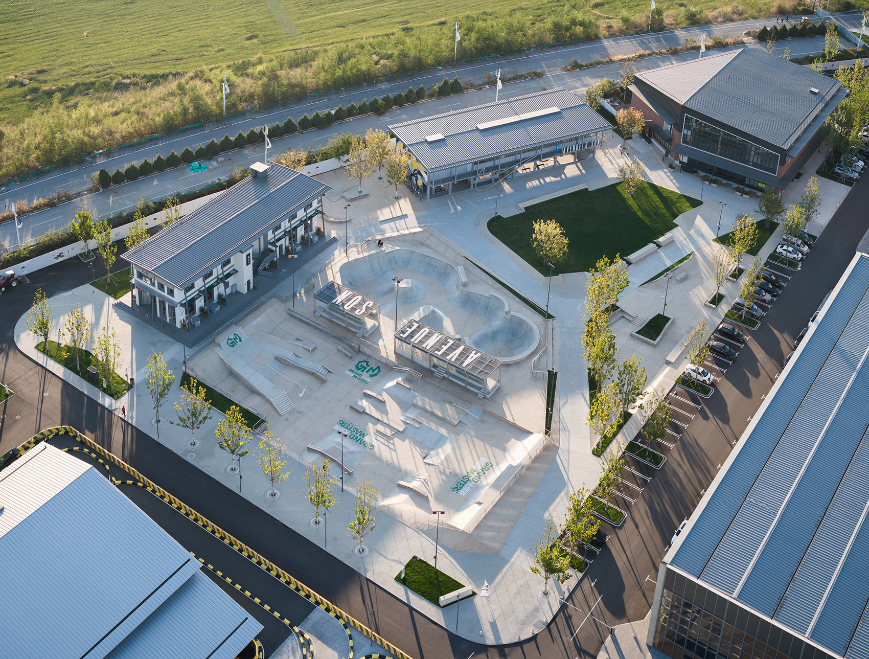 AVENUE & SON阿那亚北岸滑板公园丨中国秦皇岛丨万社设计（Various Associates）-3