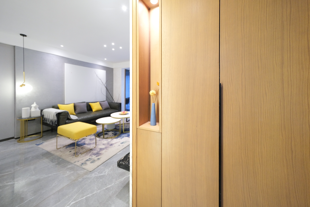 康桥融府平层公寓设计丨中国重庆丨WINYE 云也空间设计研究社-2