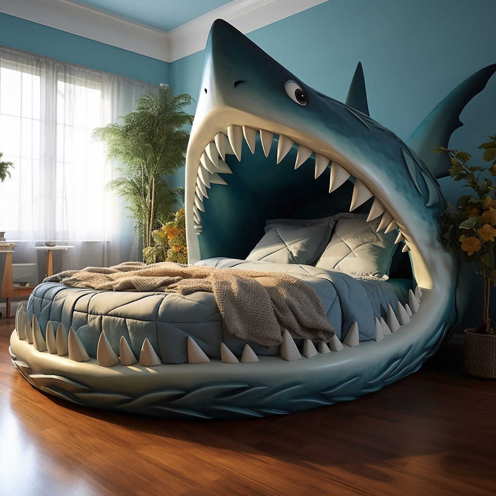 原创鲨鱼床-19