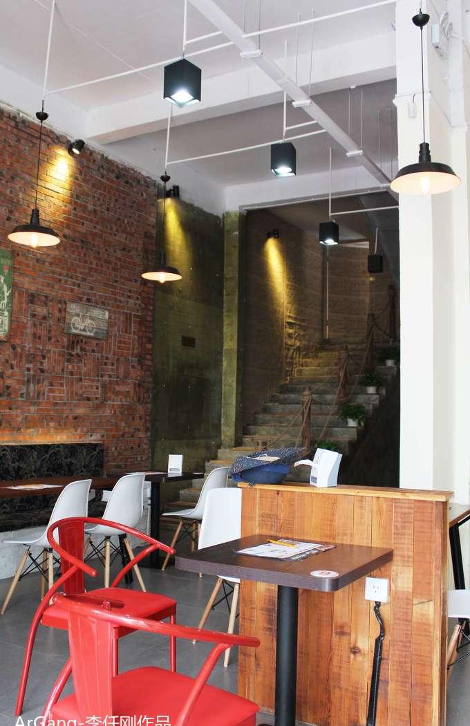 混搭时尚烤鱼店，麻绳编织的艺术空间-2