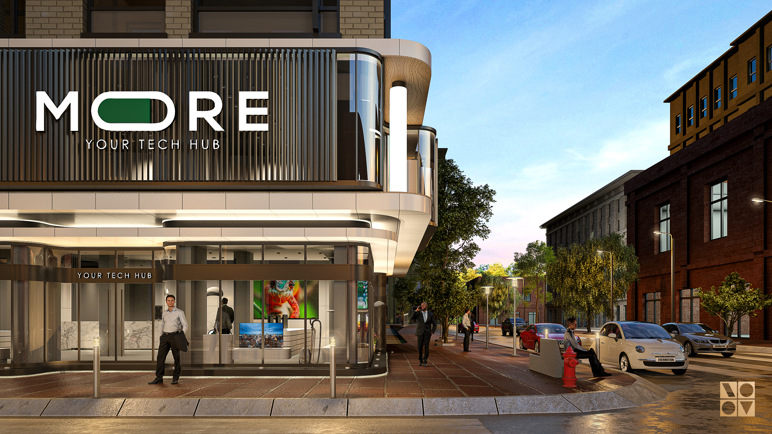 表单生成 3D 渲染-12