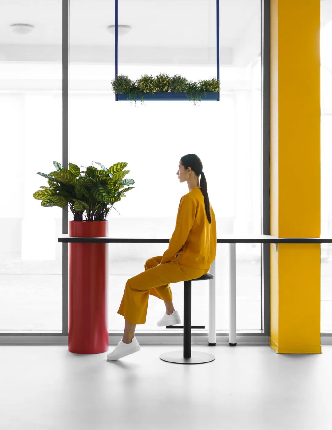 颜色和图形细节打造独特个性！【办公空间】-115