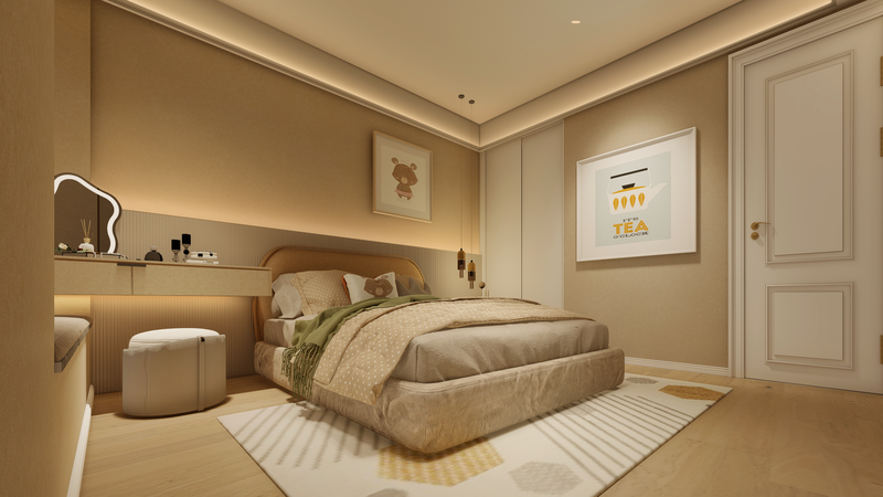 温馨家居照明设计-12