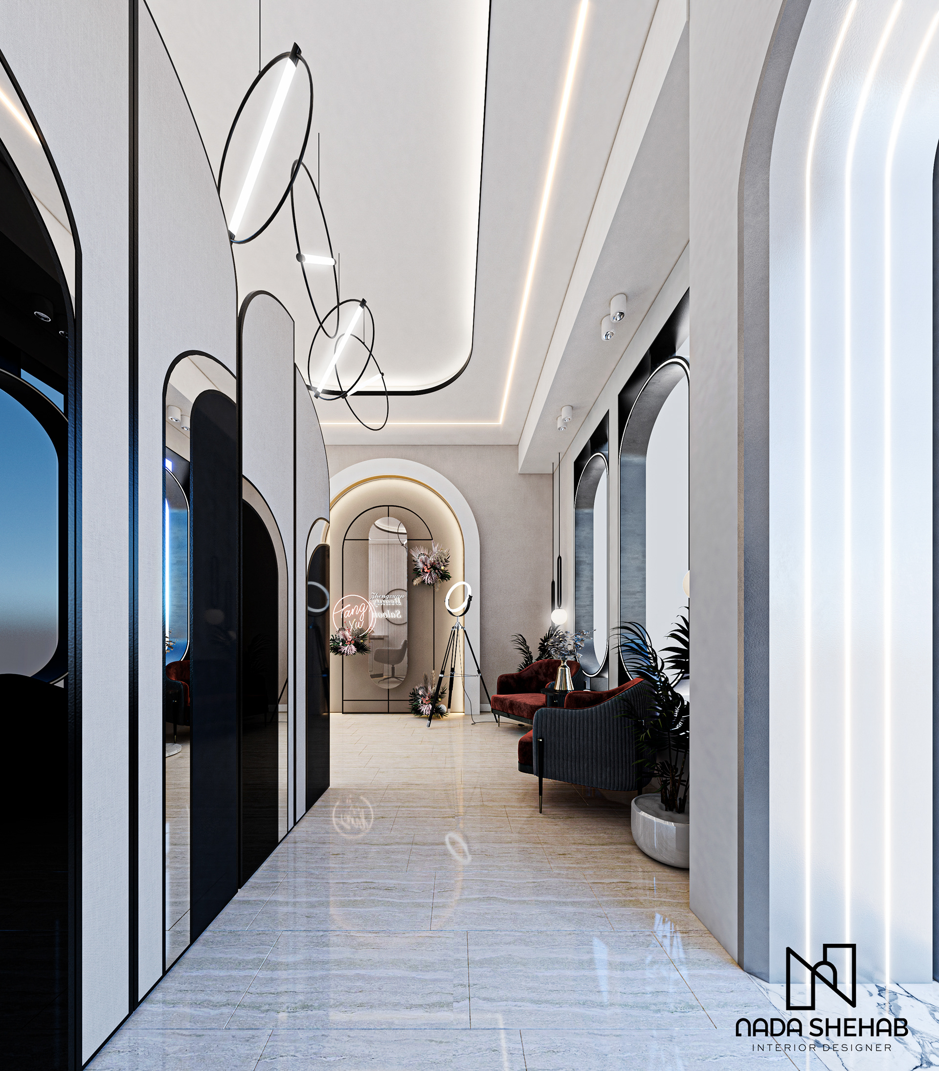 BEAUTY SALOON美容沙龙丨沙特阿拉伯丨DESIGN PASSION OFFICE,NADA SHEHAB-12