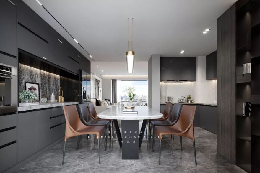 现代简约风,龙岗宇宏健康花城 150m²空间设计-73