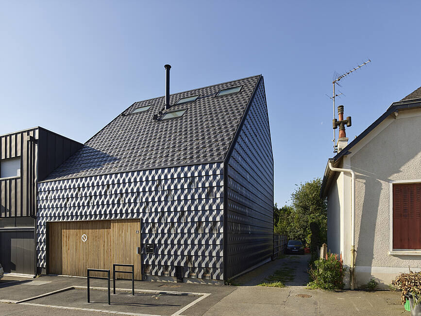 法国里昂五层别墅“钻石屋”-1