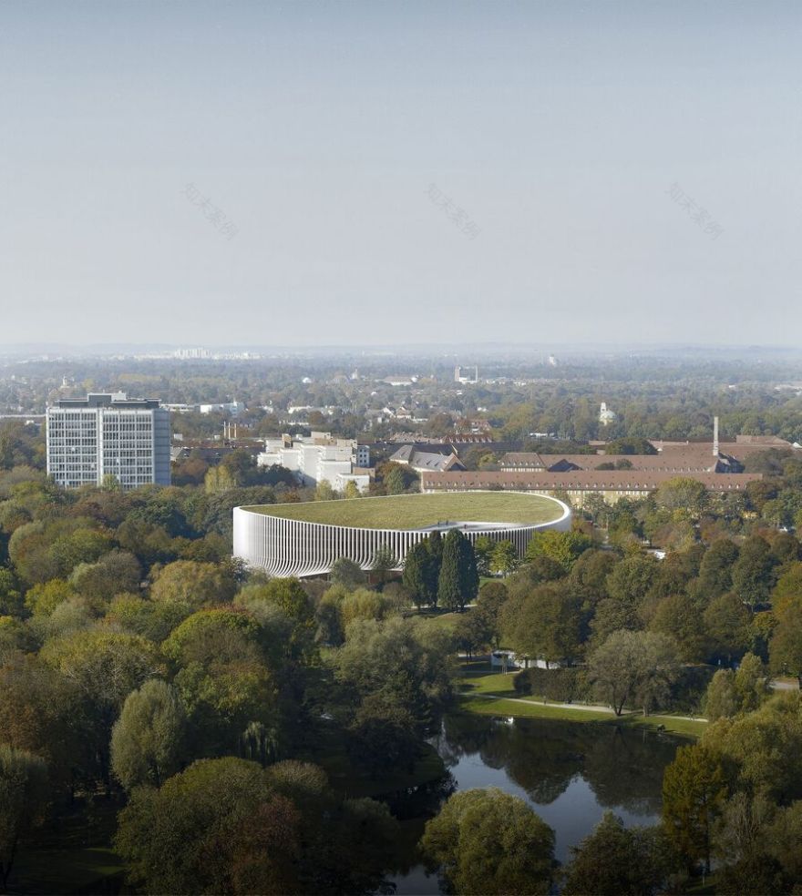 慕尼黑奥林匹克公园内新竞技场 SAP 花园项目丨德国慕尼黑丨3XN 与 CL MAP 和景观建筑师 Latz + Partner-42