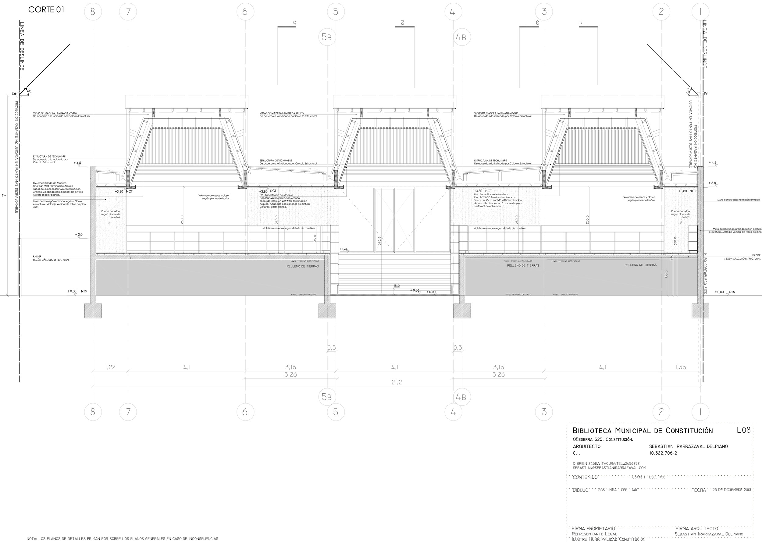 木结构图书馆，智利 / Sebastian Irarrázaval Arquitecto-74