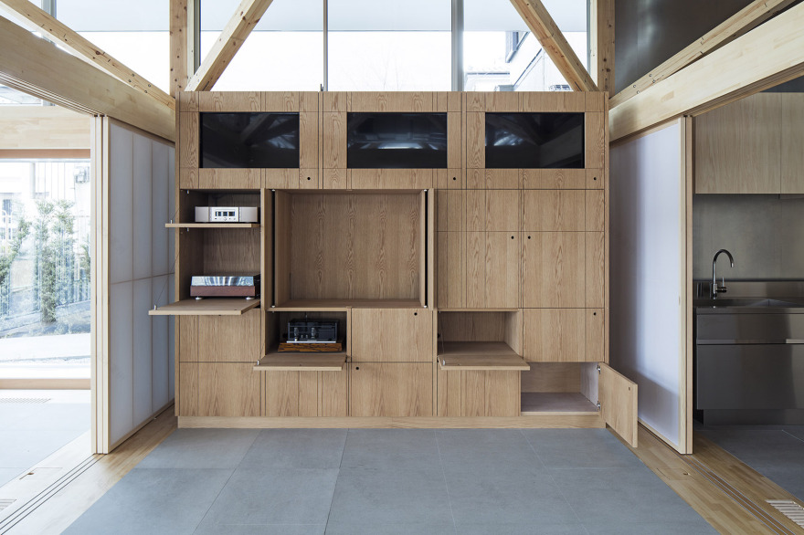 百变空间 & 工厂改造的多功能社区中心,日本 / Aki Hamada Architects-41