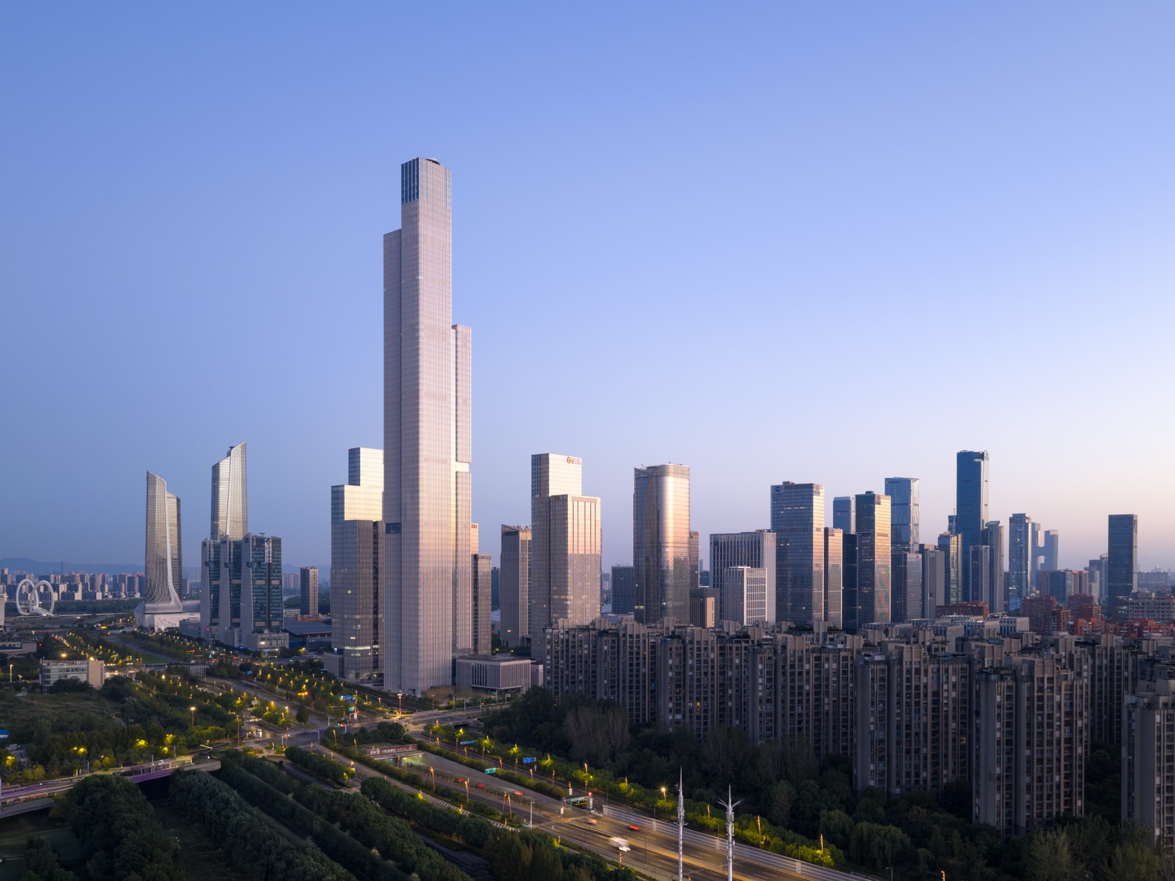 南京金融城二期（紫金金融中心）丨中国南京丨gmp·冯·格康,玛格及合伙人建筑师事务所-4