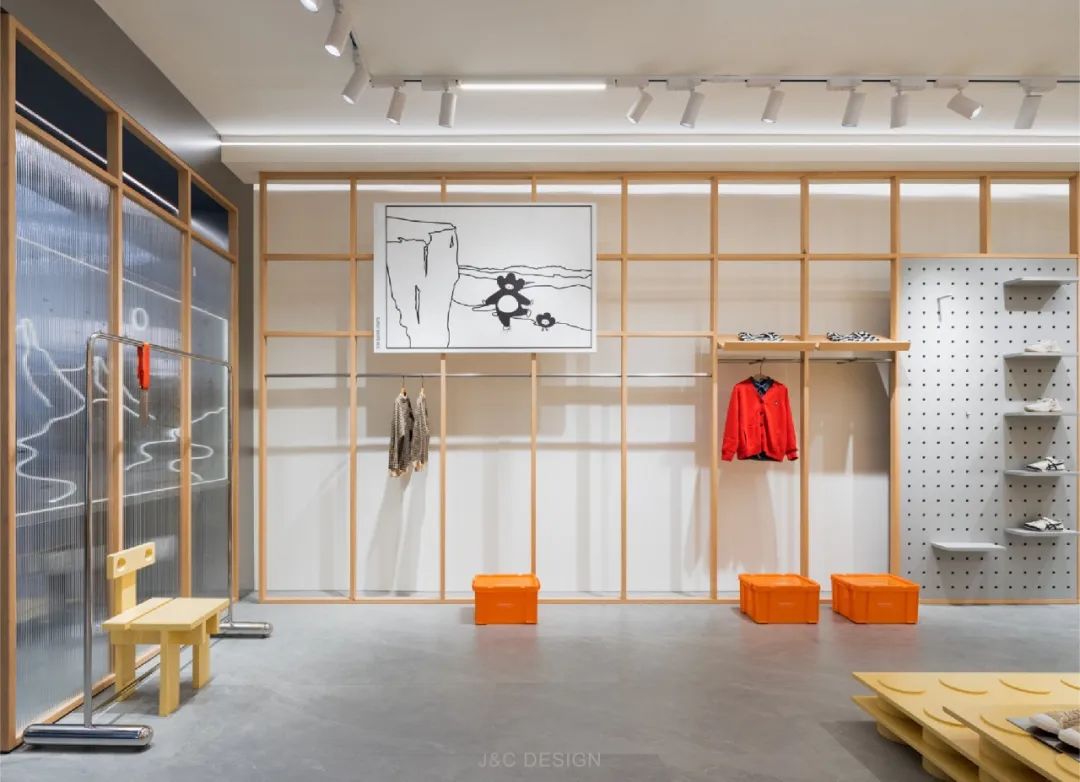 SUNNY WHITE RED 店铺设计丨中国济南丨及上室内设计事务所-22