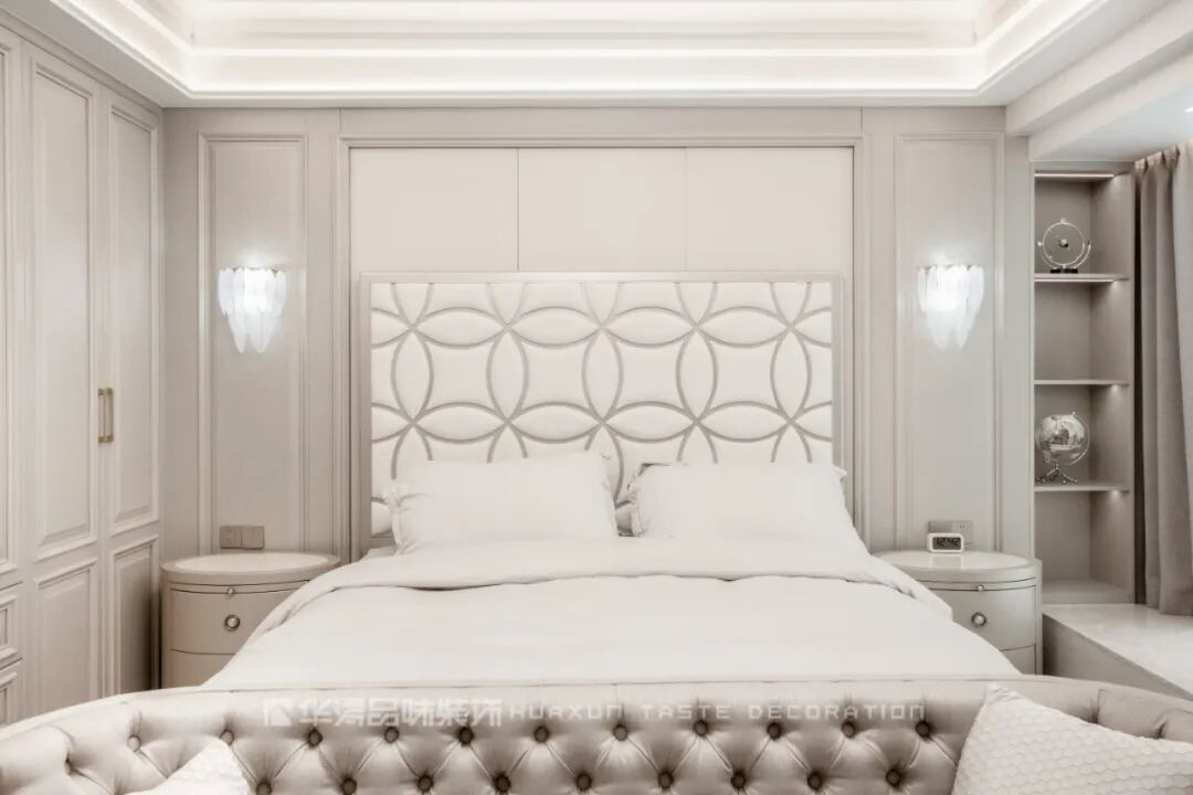 165㎡旧房翻新，老婆坚持装修现代美式风后，收纳多到睡不着！-123