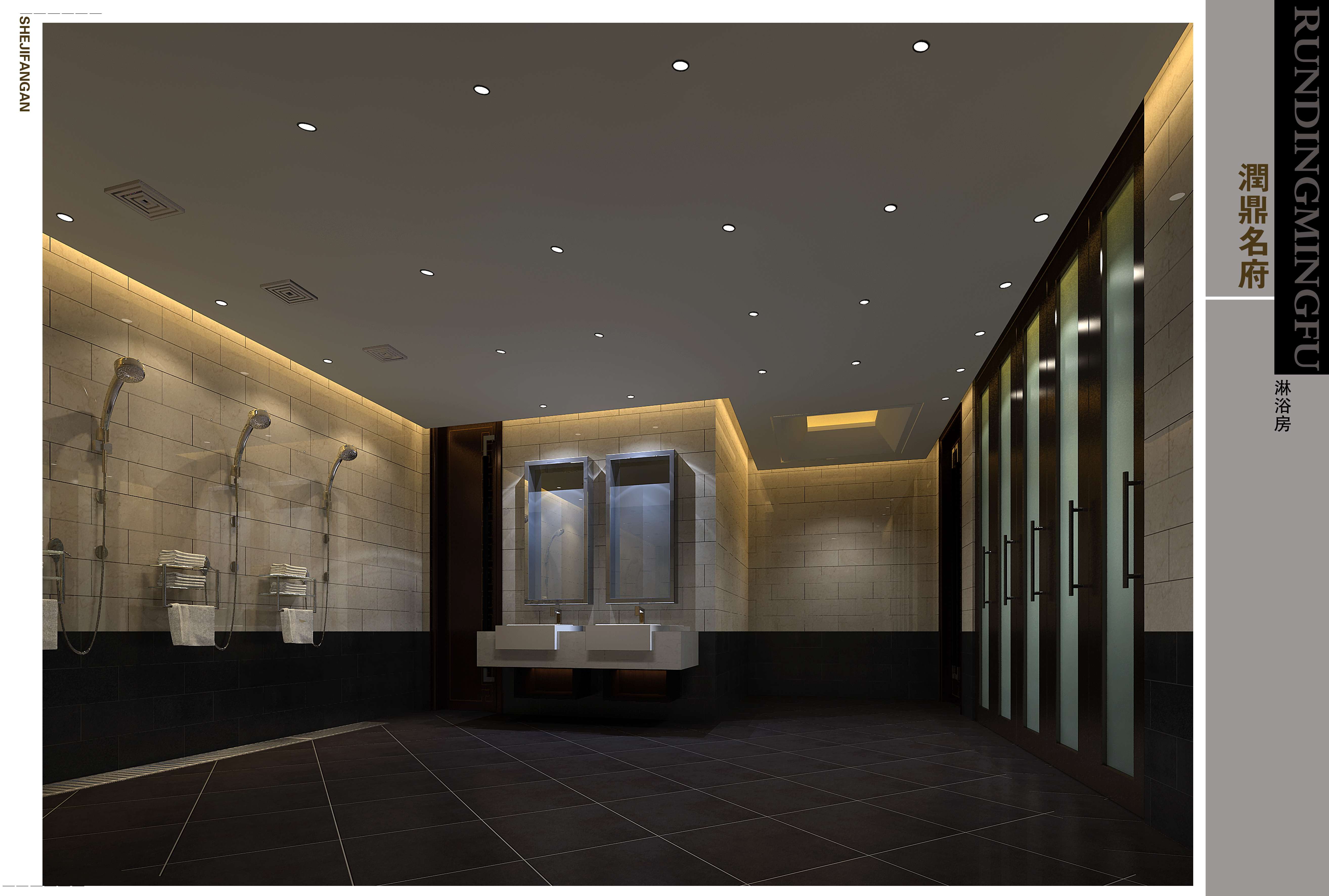 售楼处设计欧式中式现代高清售楼部效果图3D效果图-18