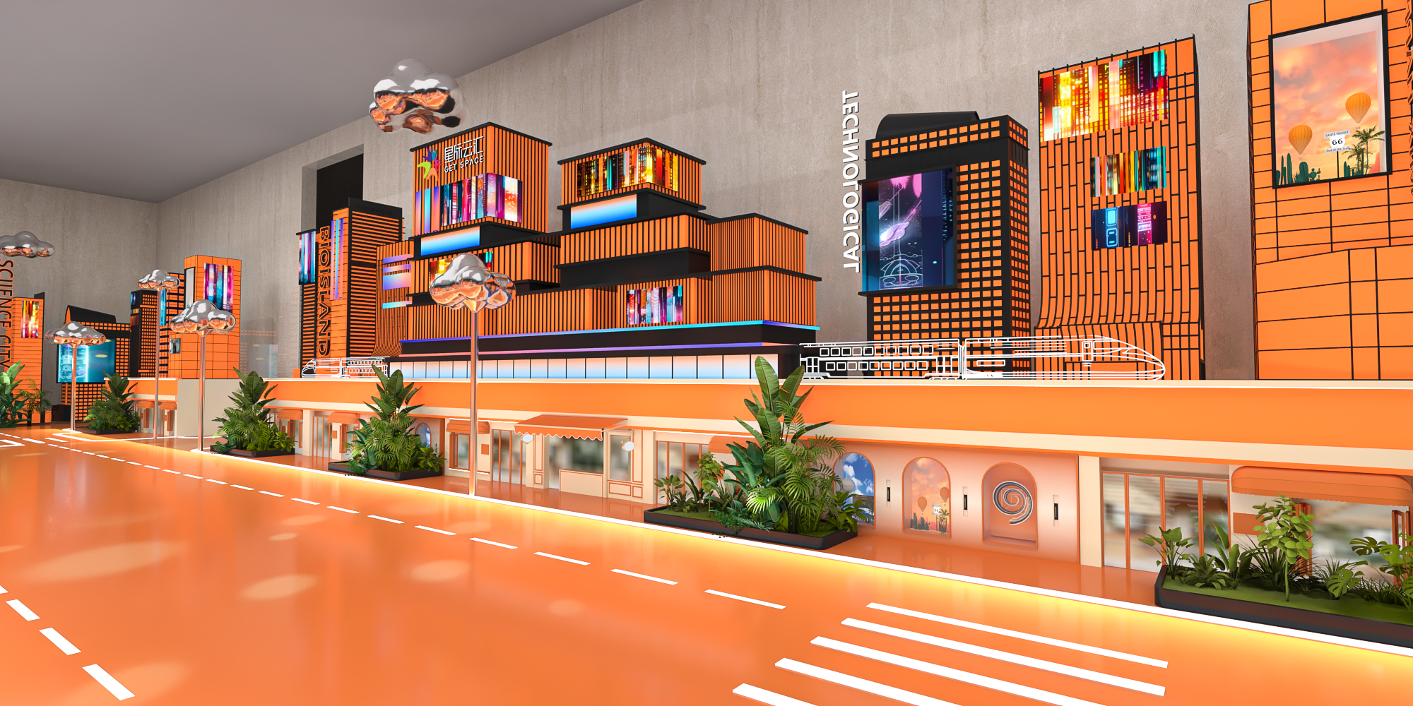 科技朋克美学 ·未来城市发布会——云汇无界-8