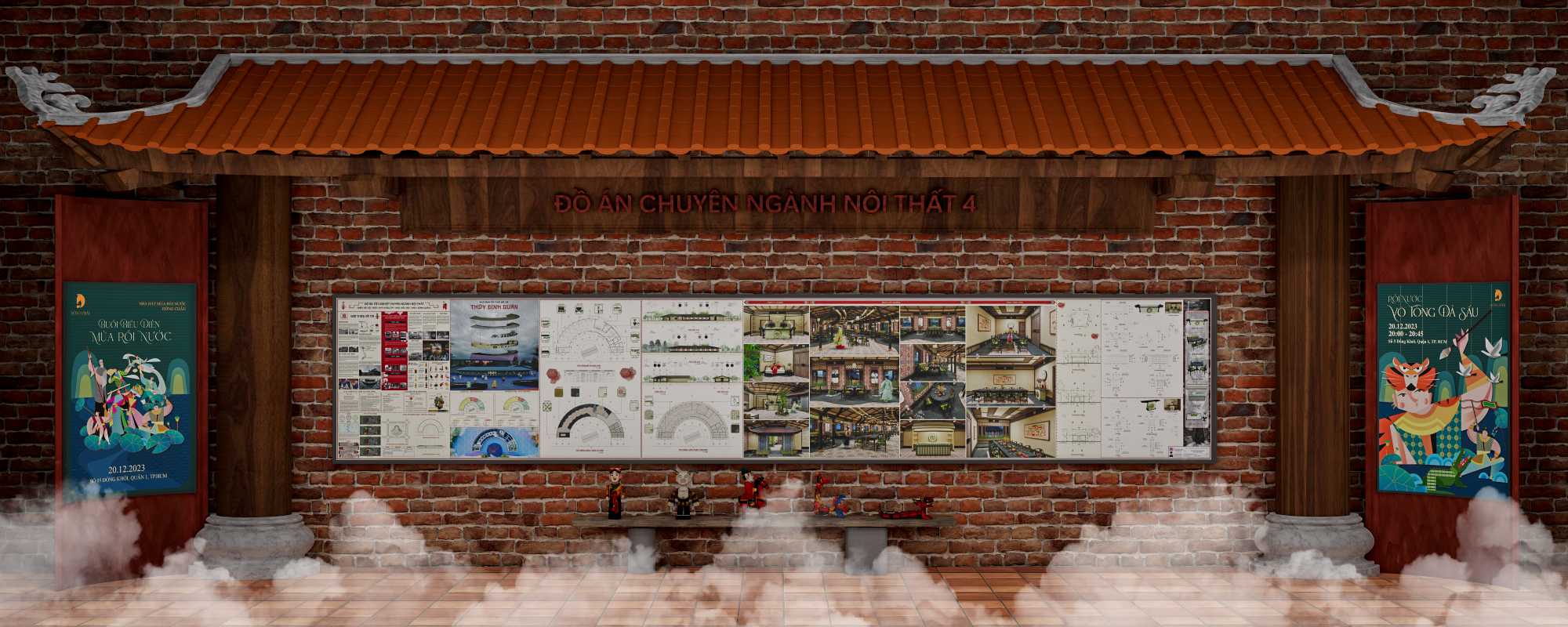 ĐỒ ÁN NỘI THẤT 5 : RESTAURANT DESIGN (THỦY ĐÌNH QUÁN)-4