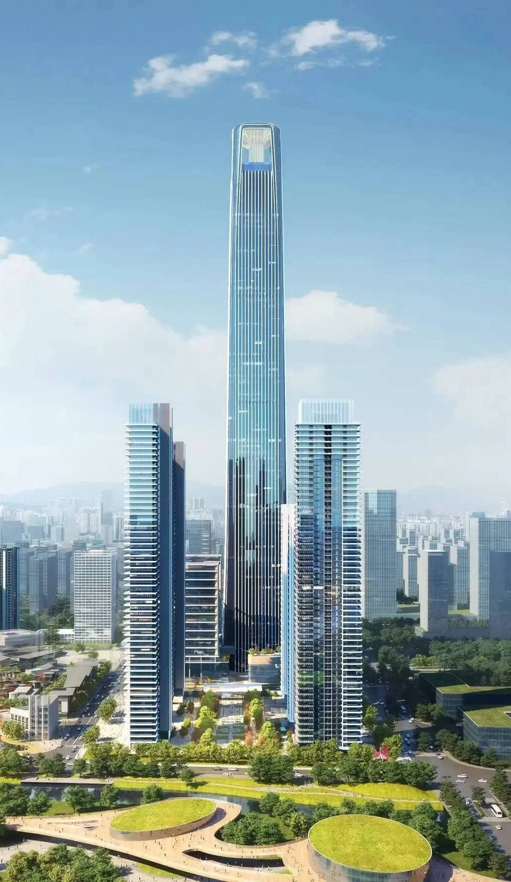 中国新四大摩天楼丨中国南京丨SOM事务所,Gensler事务所,AS+GG事务所,GP事务所-39