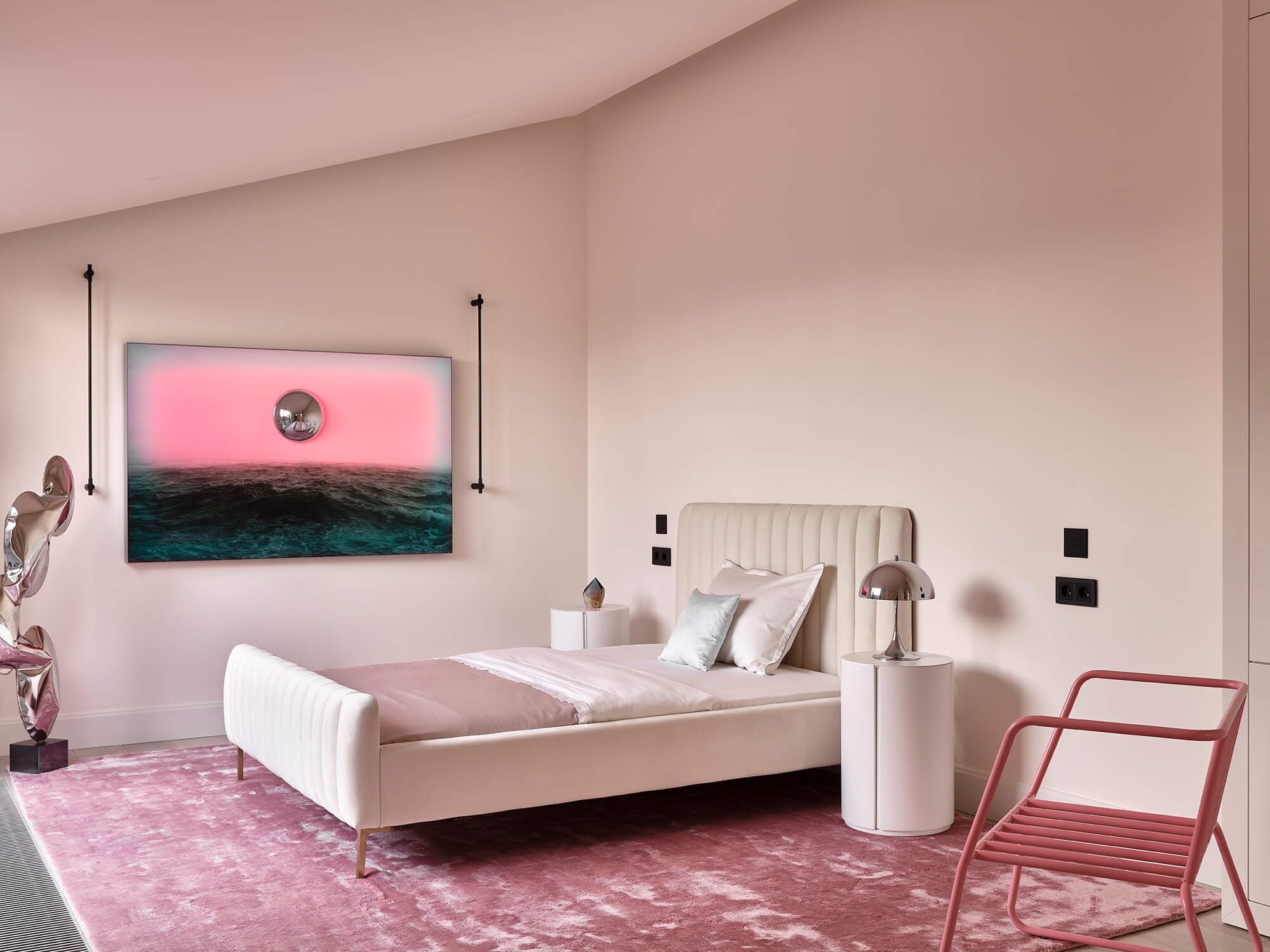 莫斯科色彩鲜艳的现代公寓丨俄罗斯莫斯科丨Well Done Interiors-90