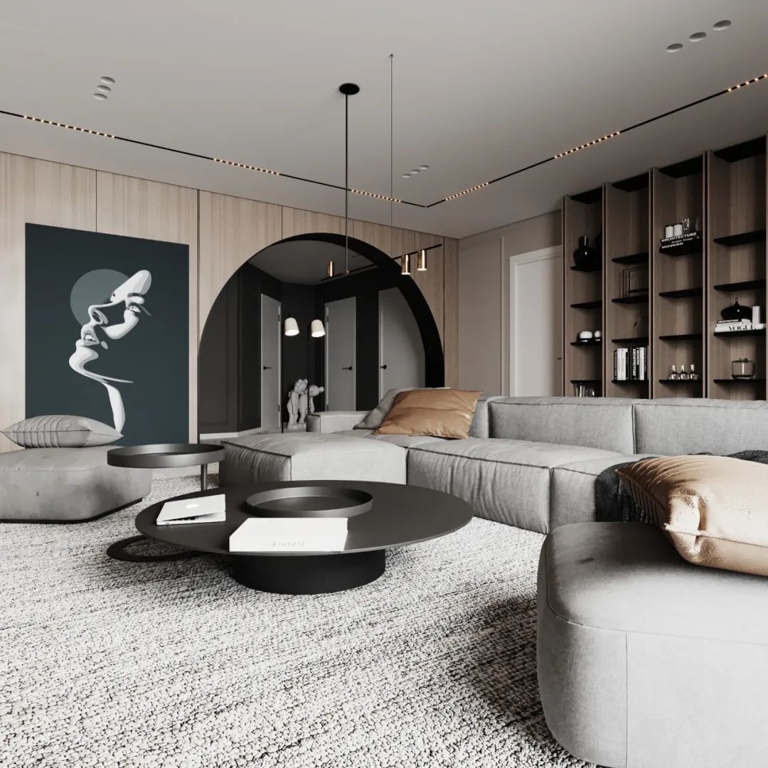 高级灰魅力 · Radu Moisei 打造的大气有格调家居环境-0