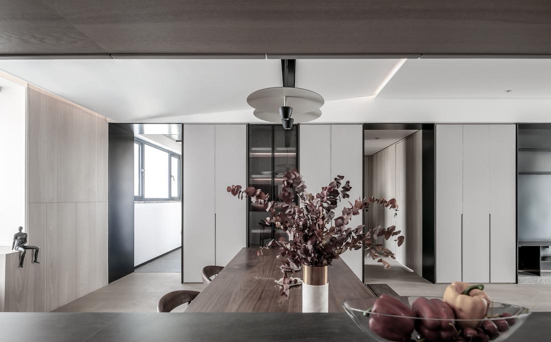 双路径双动线共享空间设计丨木子仁室内设计-14