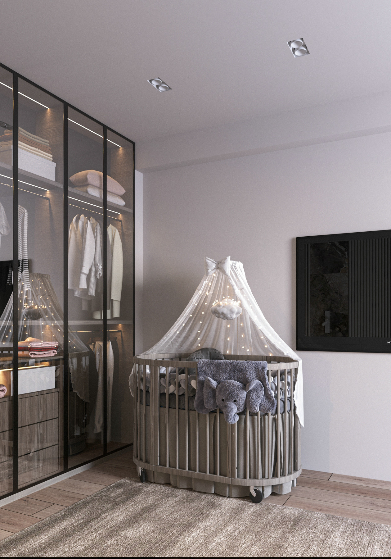 高级灰色系小空间公寓设计-10