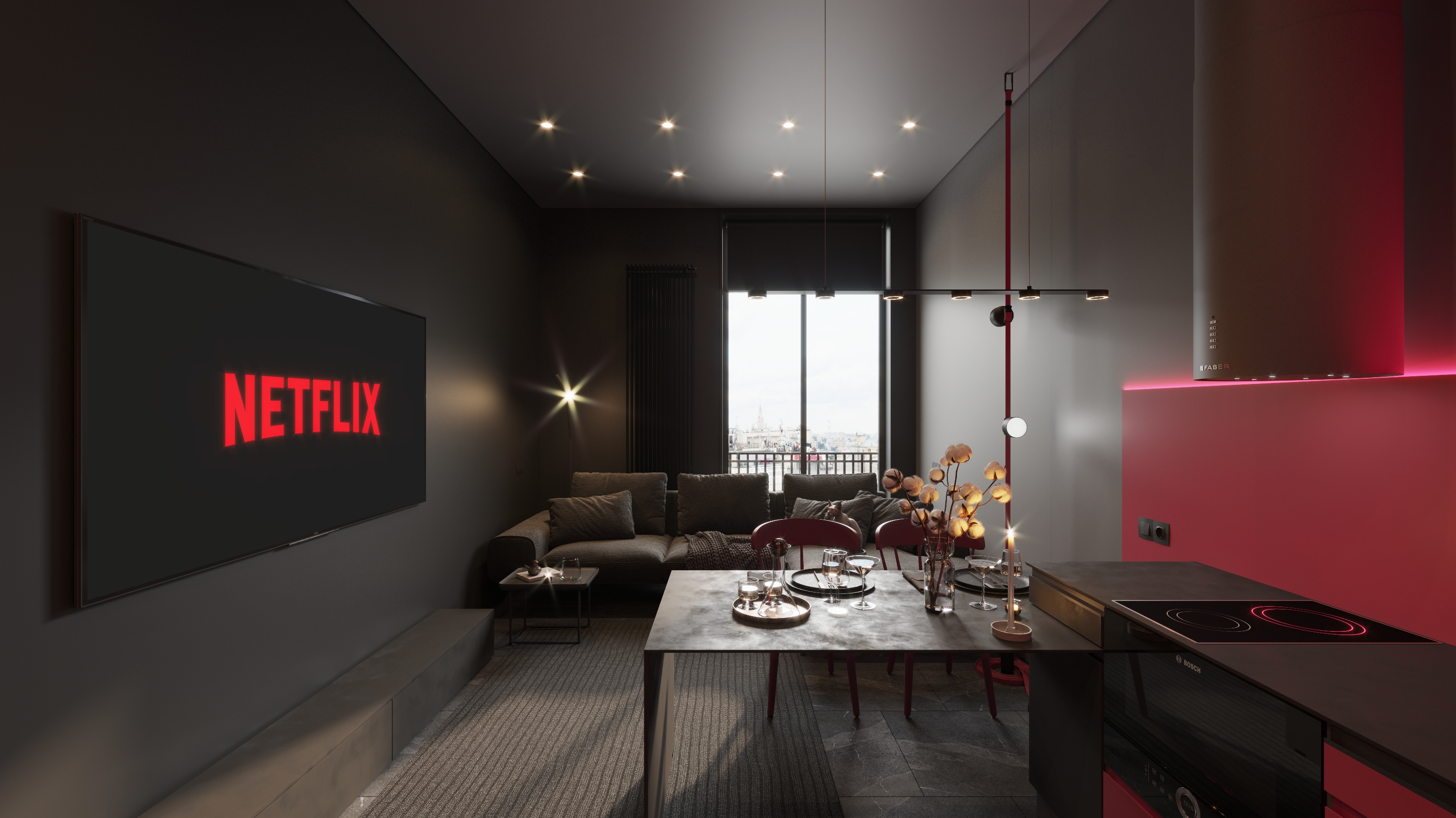 Apartment project RC One House 48. 30 m² #Squid Game-12