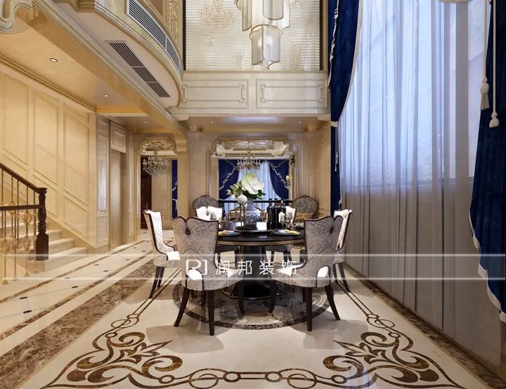 薛杨设计 | 清扬康臣锦院欧式别墅，精致生活，奢华大气-29