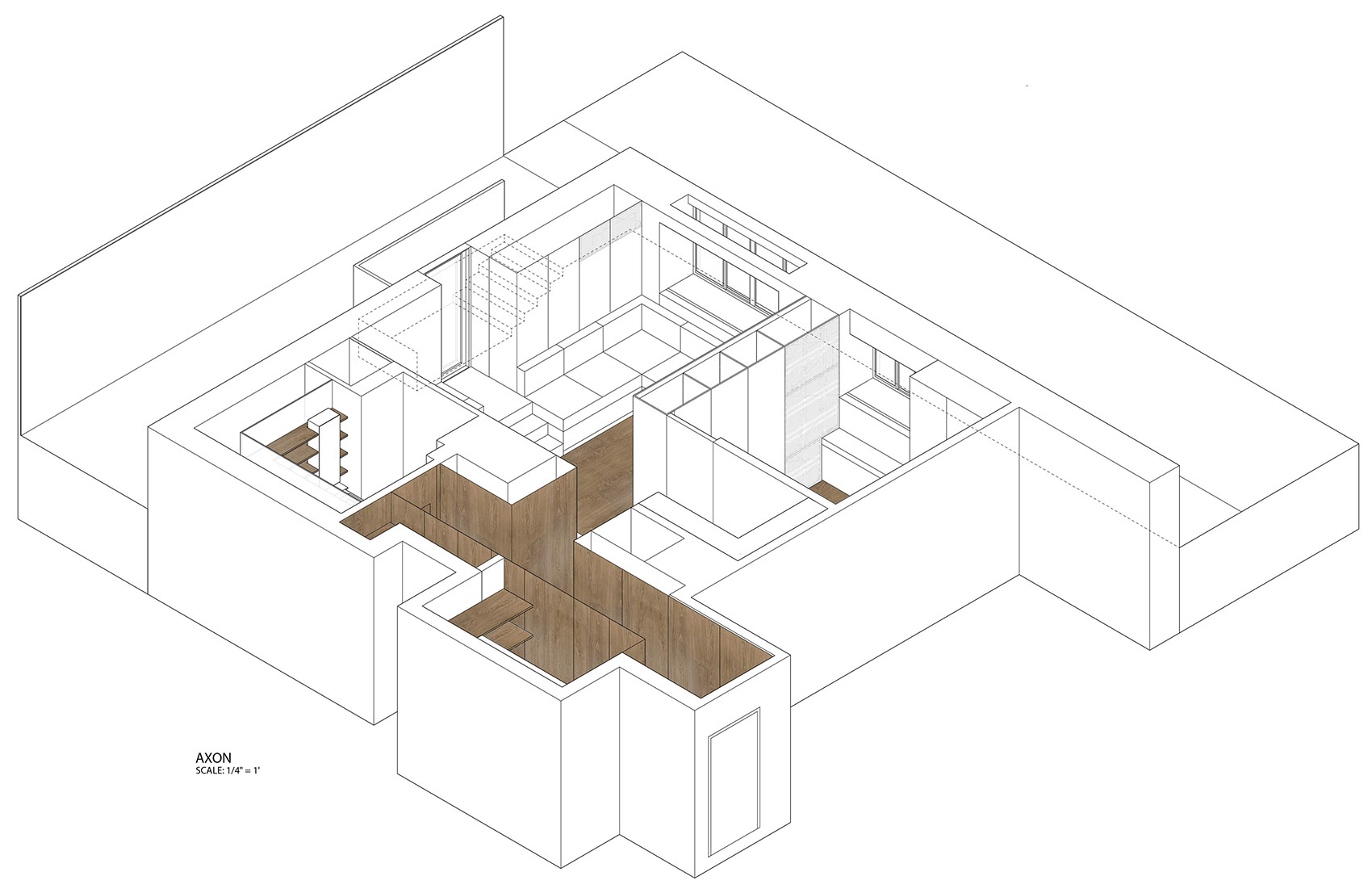 曼哈顿花园公寓改造丨美国纽约丨Martin Hopp Architect PLLC-34