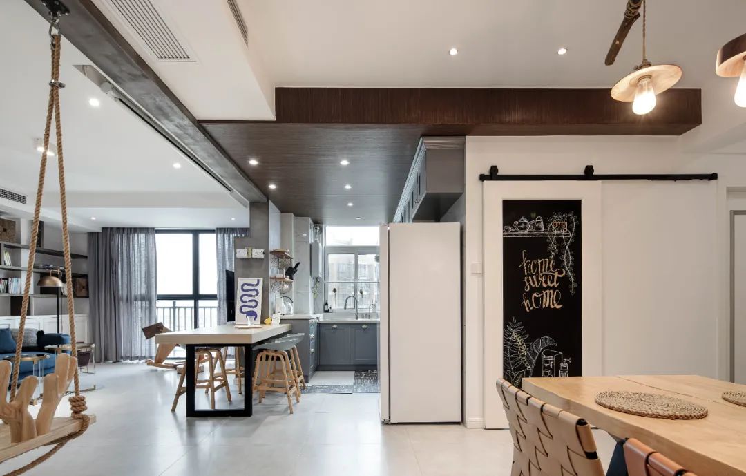 武汉 119㎡LDK 之家,通透收纳空间,互动满分的家居设计-43