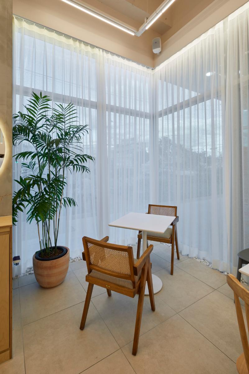 12 坪极简风咖啡厅设计 | 韩式 White&Woodton 风格-9