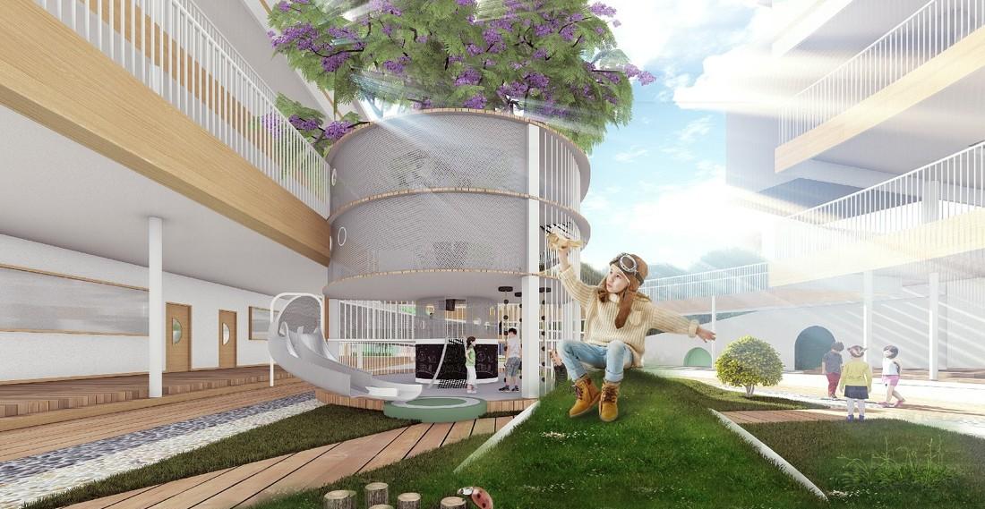 紫东幼儿园-西安凯司幼儿园设计中心-8