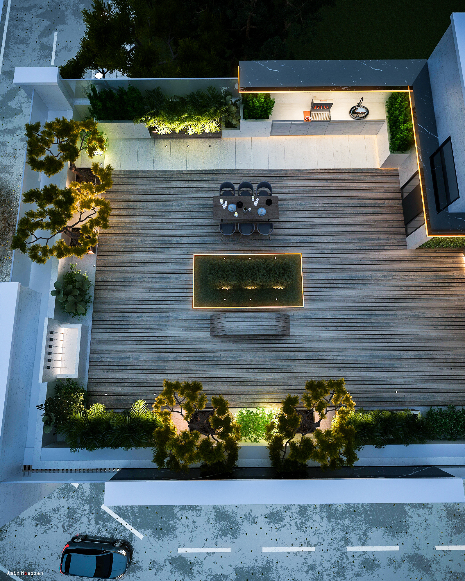 德黑兰屋顶花园丨IranTehran丨Teamwork Design-10